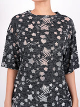 Star Detail Casual T-shirt