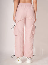 Striped Adjustable Track Pant