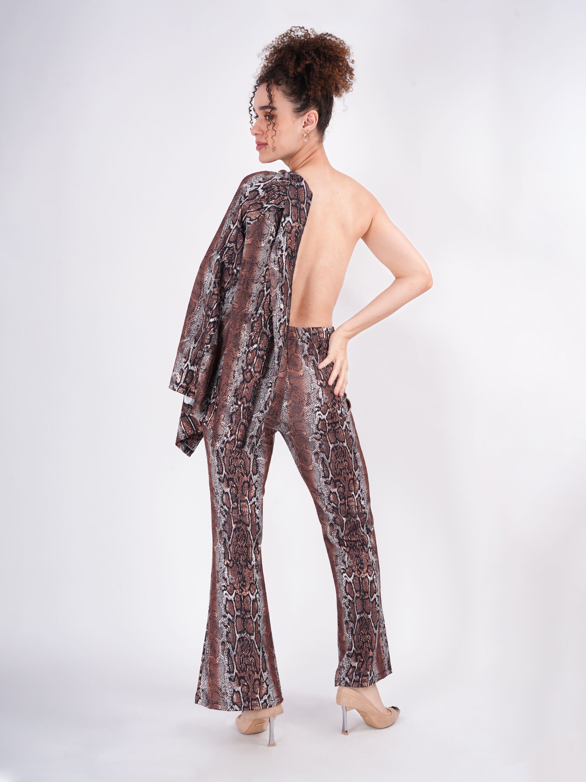 Animal Print Brown Cordset