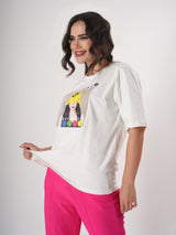 Believe Printed T- Shirt With Round Neck and Half Sleeve