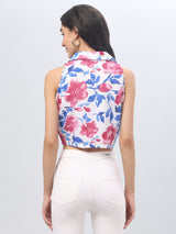 Floral Printed Vest