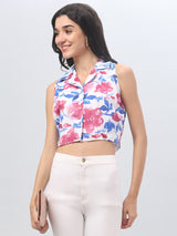 Floral Printed Vest