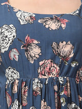 Printed Sleeveless Tunic Top