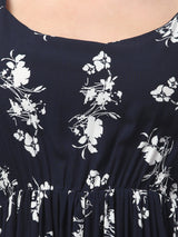 Floral Print Tunic Top