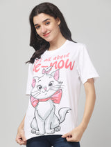 White Printed T-shirt