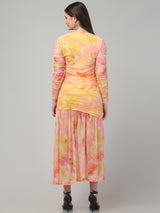 Yellow Flowy Dress