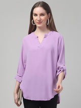 Solid Tunic Top