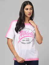 Typography white T-shirt