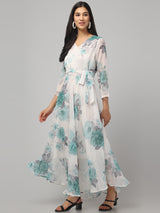Multicolor Floral Maxi Dress