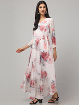 Multicolor Floral Maxi Dress