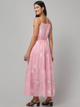 Floral Summer Flowy Maxi Dress