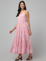 Floral Summer Flowy Maxi Dress