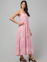 Floral Summer Flowy Maxi Dress