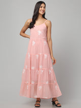 Floral Summer Flowy Maxi Dress