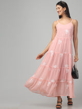 Floral Summer Flowy Maxi Dress