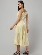 Cowl Neck Midi Dress