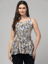 Paisley Tunic Top