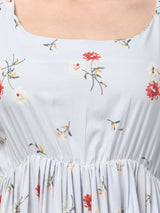 Sky-Blue Tunic Top