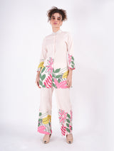 Pink Bloom Floral Cordset