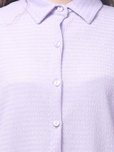 Lavender Solid Co ord Set For Womens
