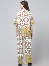 Traditional Print Co ord Set For Womens