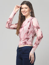 Multi Neted Cowl Top