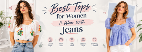 Best Tops for Women to Wear With Jeans