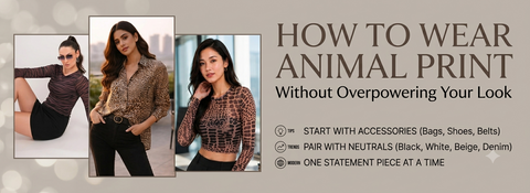 How to Wear Animal Print Without Overpowering Your Look