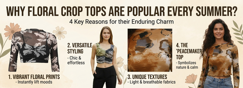 Why Are Floral Crop Tops Popular Every Summer?