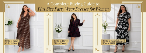 A Complete Buying Guide to Plus Size Party Wear Dresses for Women