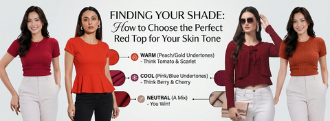 Finding Your Shade: How to Choose the Perfect Red Top for Your Skin Tone