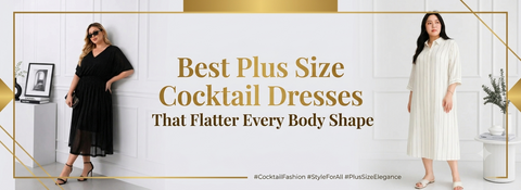 Best Plus Size Cocktail Dresses That Flatter Every Body Shape
