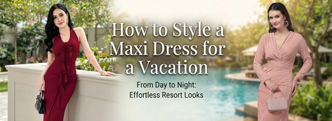 How to Style a Maxi Dress for a Vacation