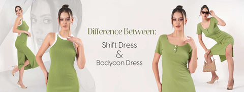 The Difference Between a Shift Dress & a Bodycon Dress