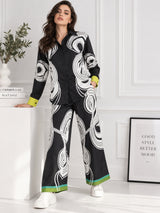 Clobug Black & White - Perfect Printed co ord set