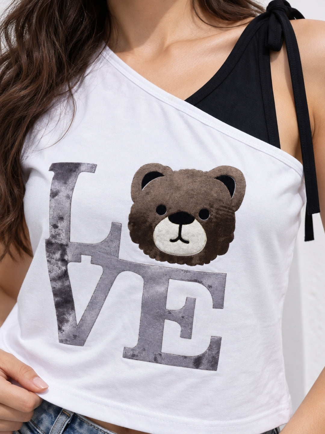 Women's Printed V-Neck Top