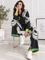 Clobug Black & White - Perfect Printed co ord set
