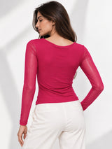 Clobug Women Pleated Top