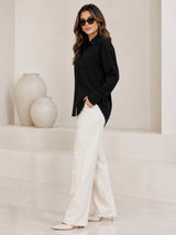 Clobug Textured Shirt With Full Sleeve & Point Collar