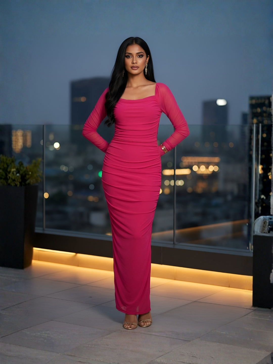 Clobug Women Maxi Dress