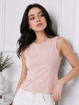 Clobug Women Sleeveless Cotton Top