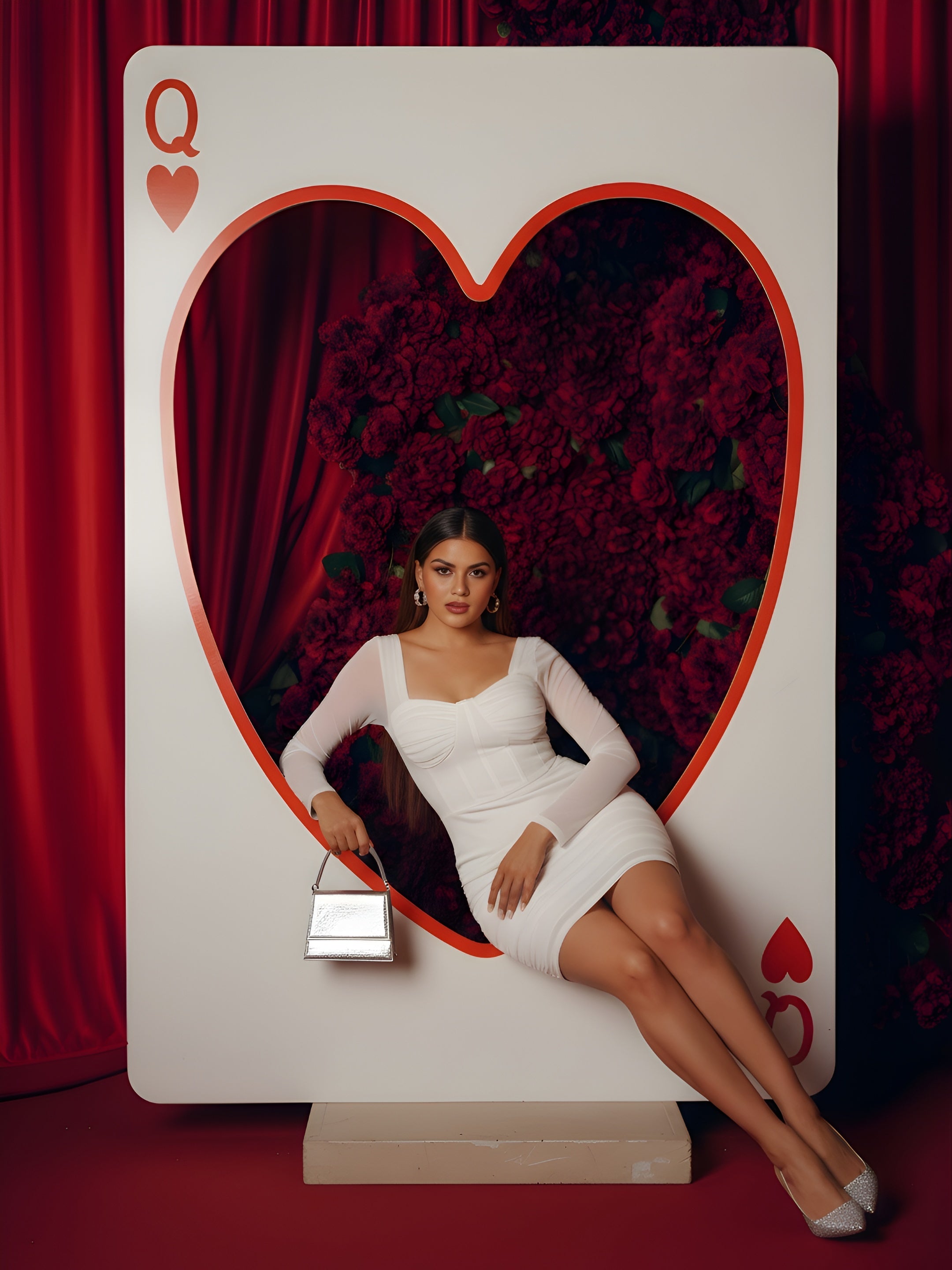 Neted Full Sleeve Mini Dress