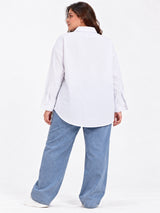 Clobug Women Plus Size Full Sleeve Formal Shirt