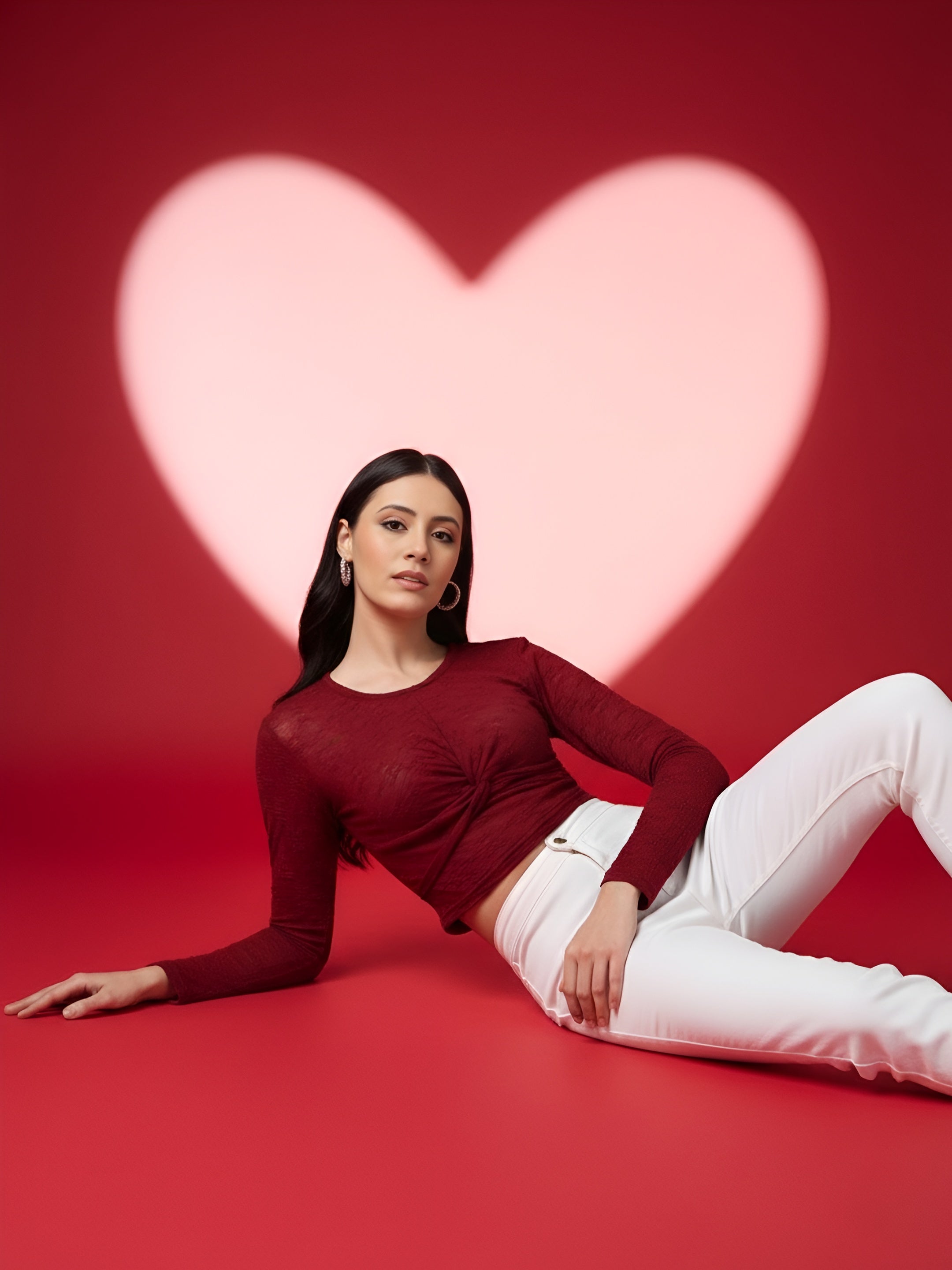 Clobug Stylish Solid Round Neck Top for Women – Trendy Summer Top