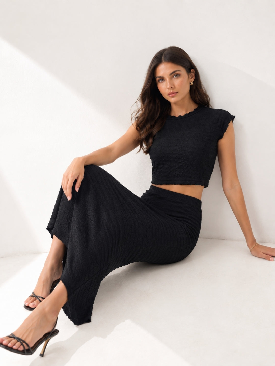 Clobug Women Top & Skirt Co-ord Set