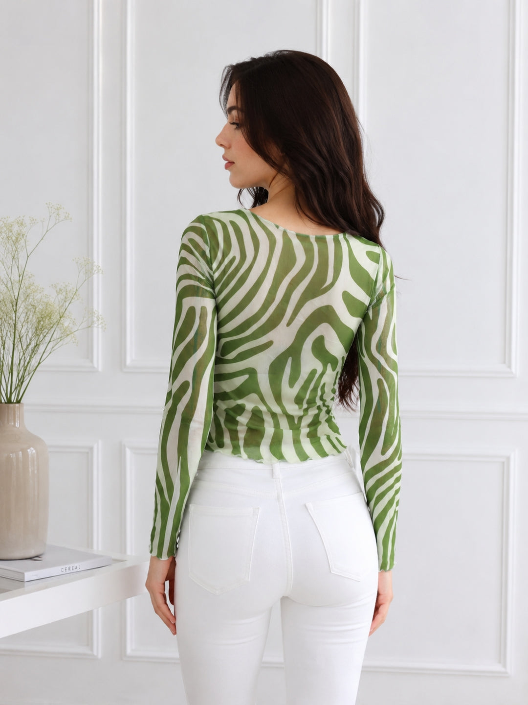Animal Print Top