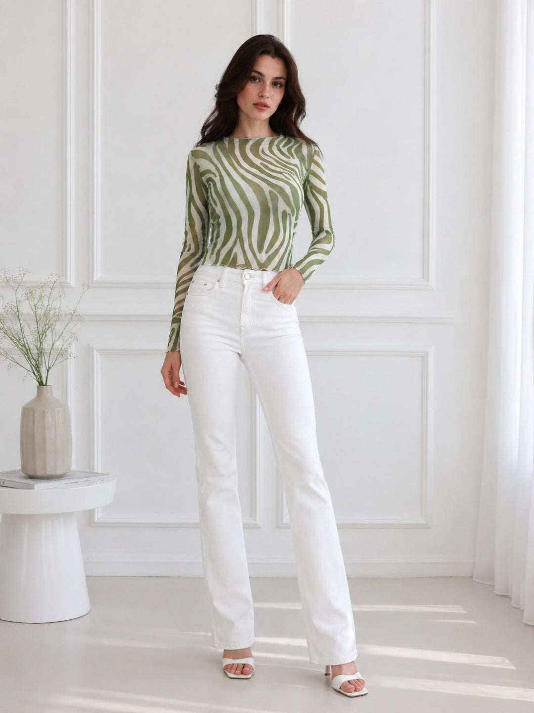 Animal Print Top