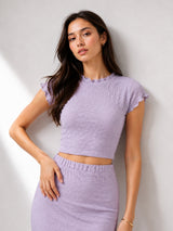 Clobug Women Top & Skirt Co-ord Set