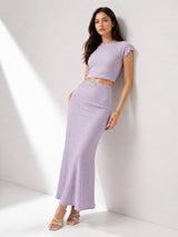 Clobug Women Top & Skirt Co-ord Set