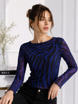 Animal Print Top